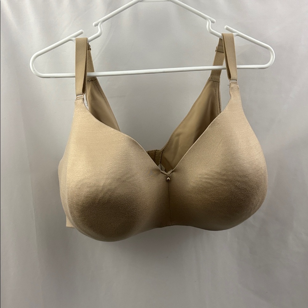 Cacique 46DDD Backsmoother Lightly Lined Balconette Nude Bra - Picture 4 of 10